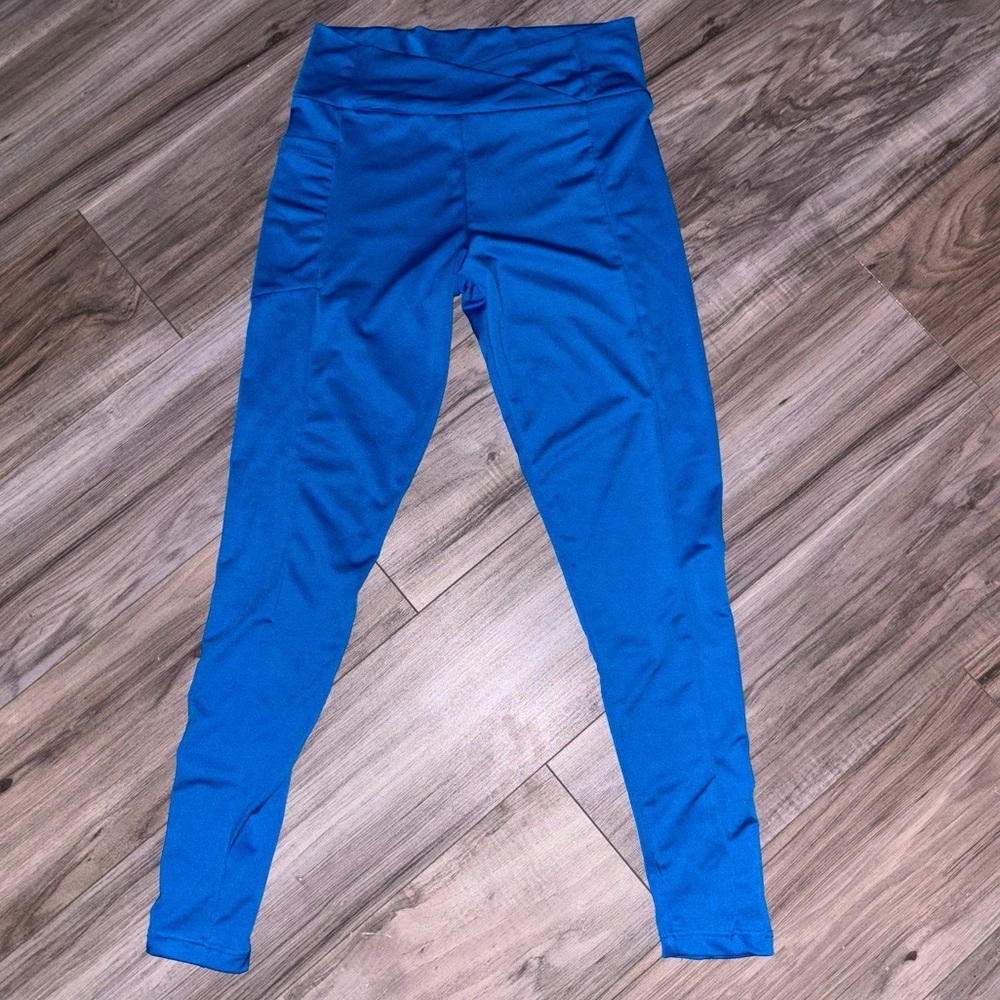Blue Kids Leggings